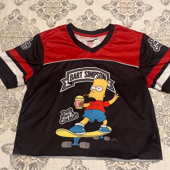 Simpsons Other - Bart Simpson Kids Graphic Jersey Shirt